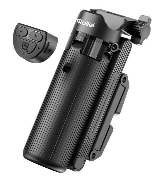 Rollei Easy Creator SmartGrip Stativ Smartphone Bluetooth  (Schwarz) f&uuml;r 19,99 Euro