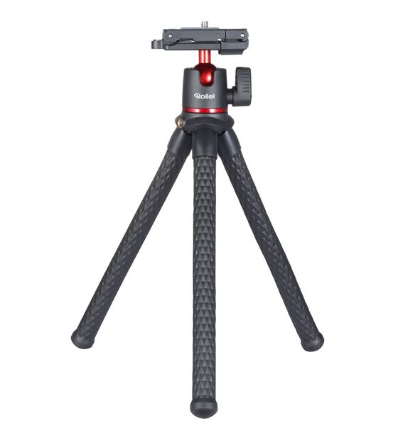 Rollei Monkey Pod 2 3 Bein(e) Stativ Smartphone-/Digital-Kamera  (Schwarz) f&uuml;r 17,99 Euro