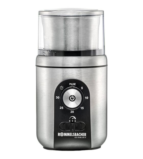 Rommelsbacher EGK250 Zerkleinerer 200 W Edelstahl Behälter  (Schwarz, Edelstahl) f&uuml;r 42,99 Euro