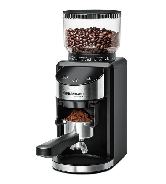Rommelsbacher EKM400 Kaffeemühle Filterkaffeemaschine  (Schwarz, Edelstahl) f&uuml;r 99,99 Euro
