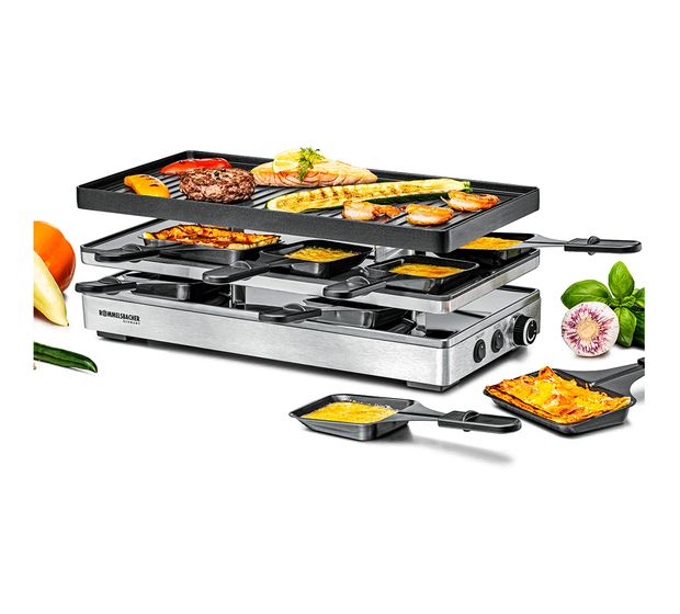 Rommelsbacher RCP1800 Pizza Raclette 1800 W f&uuml;r 209,99 Euro