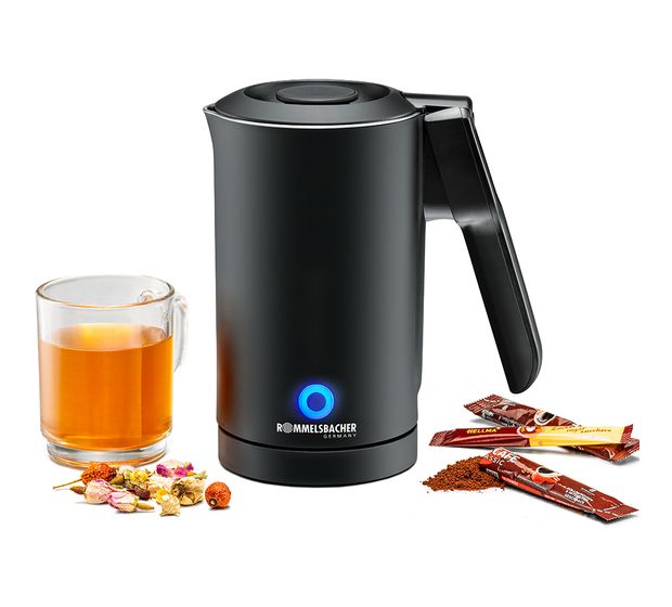 Rommelsbacher WK1000 0,6 l Wasserkocher 1000 W  (Schwarz) f&uuml;r 36,99 Euro
