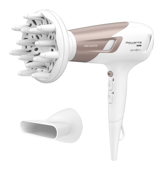 Rowenta CV5830 Studio Dry Haartrockner 2300 W  (Beige, Weiß) f&uuml;r 29,99 Euro
