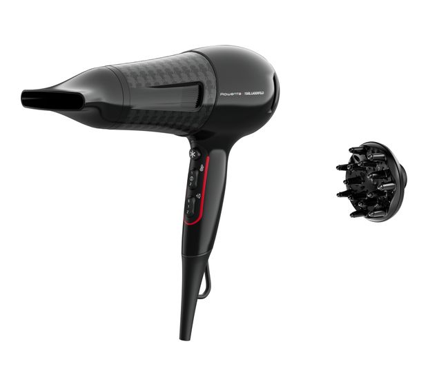 Rowenta CV591L x Karl Lagerfeld Powerline Haartrockner 2300 W  (Schwarz) f&uuml;r 33,99 Euro