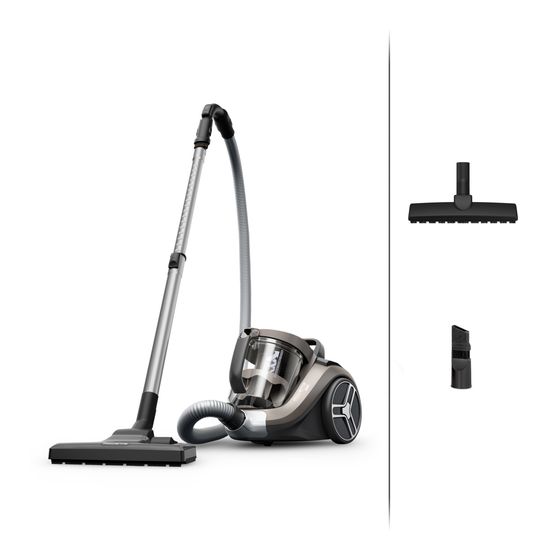 Rowenta RO4B30 Compact Power XXL Bodenstaubsauger Beutellos 900 W  (Schwarz, Bronze) f&uuml;r 139,99 Euro