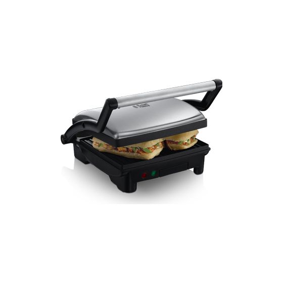 Russell Hobbs 17888-56 Paninigrill Cook Home 3in1 1 Zone(n) 1800 W  (Schwarz, Edelstahl) f&uuml;r 39,99 Euro