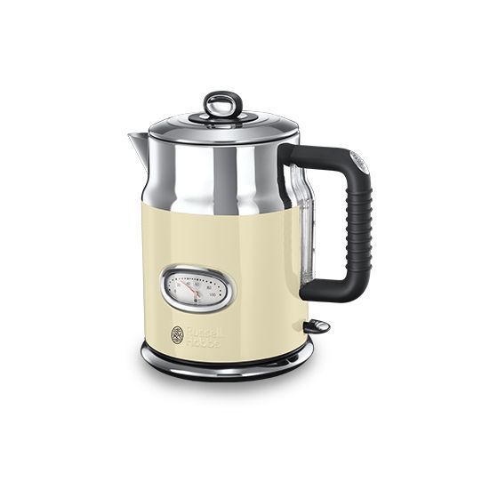 Russell Hobbs 21672-70 Retro Vintage 1,7 l Wasserkocher 2400 W  (Cremefarben) f&uuml;r 62,00 Euro