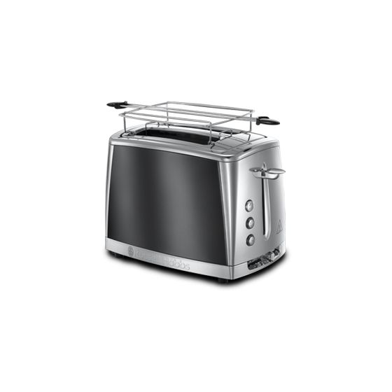 Russell Hobbs 23221-56 Luna Toaster 1550 W 2 Scheibe(n) 6 Stufen  (Schwarz, Grau) f&uuml;r 56,49 Euro