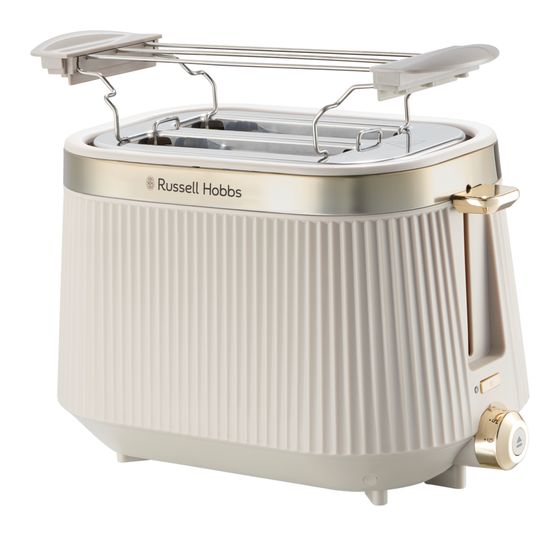 Russell Hobbs 26761-56	Bronte Toaster 980 W 2 Scheibe(n) 6 Stufen  (Gold, Steinfarbe) f&uuml;r 47,49 Euro