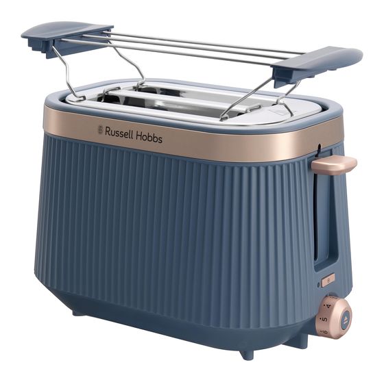 Russell Hobbs 26762-56 Bronte Toaster 980 W 2 Scheibe(n) 6 Stufen  (Navy) f&uuml;r 49,49 Euro