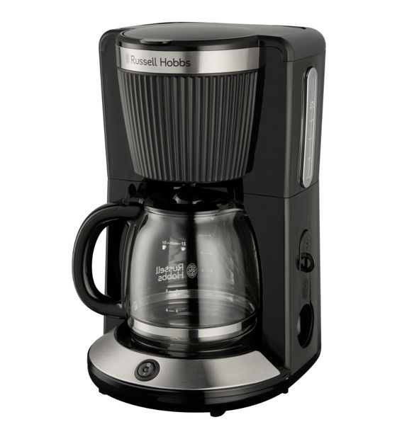 Russell Hobbs 26780-56	Bronte 10 Tassen Filterkaffeemaschine 1,2 l  (Schwarz, Silber) f&uuml;r 60,99 Euro