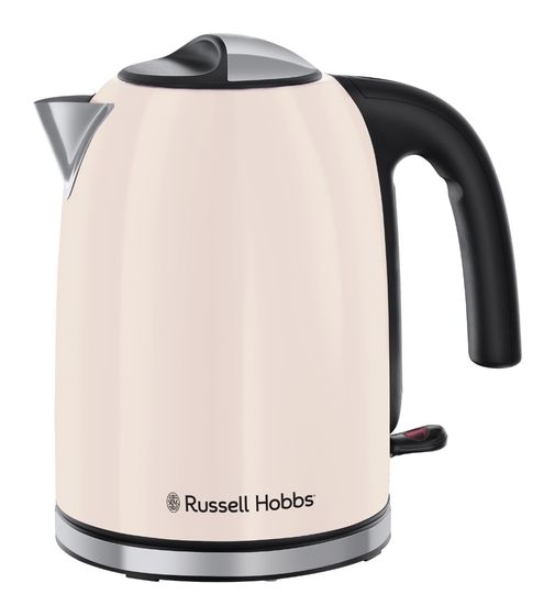 Russell Hobbs 28510-70 Colours Plus 1,7 l Wasserkocher 2400 W  (Schwarz, Hellrosa) f&uuml;r 49,49 Euro