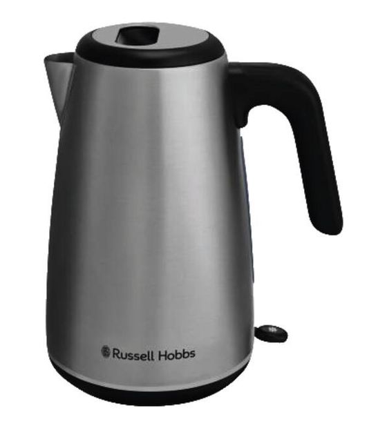 Russell Hobbs 28830-70 Everyday 1,7 l Wasserkocher 2400 W  (Edelstahl, Schwarz) f&uuml;r 46,49 Euro