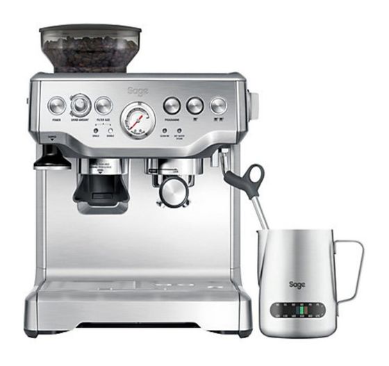 Sage the Barista Express Siebträger Kaffeemaschine  (Edelstahl) f&uuml;r 640,00 Euro