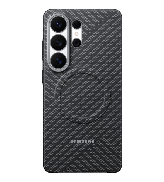 Samsung Carbon Magnet Case Cover für Samsung Galaxy S26 Ultra  (Dunkles Grau) f&uuml;r 58,49 Euro
