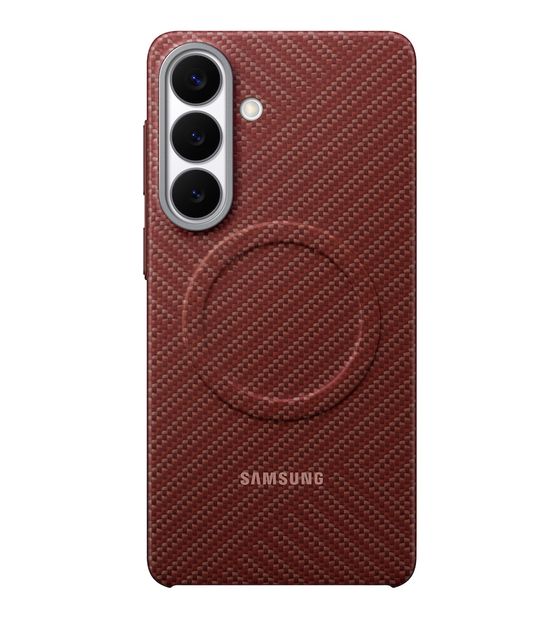 Samsung Carbon Magnet Case Cover für Samsung Galaxy S26+  (Rot) f&uuml;r 58,49 Euro