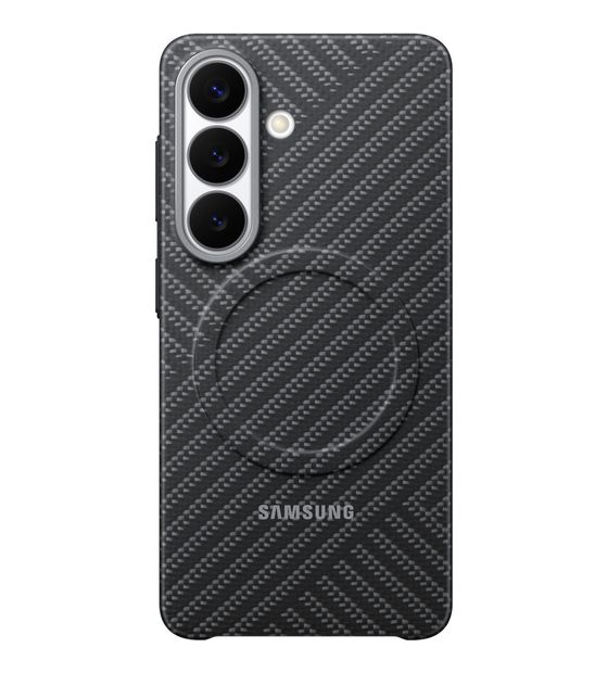 Samsung Carbon Magnet Case Cover für Samsung Galaxy S26  (Dunkles Grau) f&uuml;r 58,49 Euro