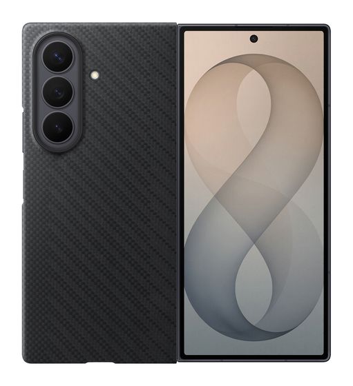 Samsung Carbon Magnet Case Cover für Samsung Z Fold8  (Schwarz) f&uuml;r 64,99 Euro