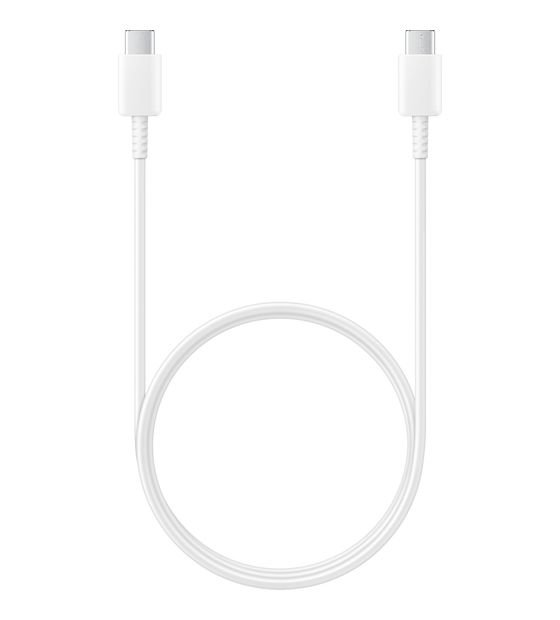 Samsung EP-DA705 Stecker Rundkabel USB C auf USB C 1 m  (Weiß) f&uuml;r 13,99 Euro