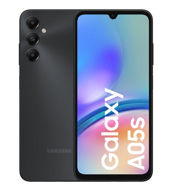 Samsung Galaxy A05s 128 GB 4G Smartphone 17 cm (6.7 Zoll) 1,9 GHz Android 50 MP Dreifach Kamera Dual Sim  (Schwarz) f&uuml;r 138,99 Euro