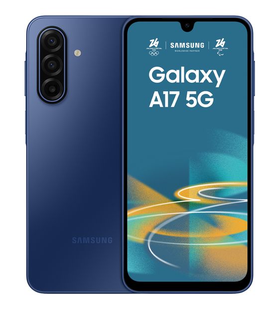 Samsung Galaxy A17 128 GB 5G Smartphone 17 cm (6.7 Zoll) Android 50 MP Dreifach Kamera Dual Sim WiFi 5  (Blau) f&uuml;r 199,00 Euro