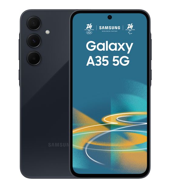 Samsung Galaxy A35 128 GB 5G Smartphone 16,8 cm (6.6 Zoll) 2,0 GHz Android 50 MP Dreifach Kamera Dual Sim (Awesome Navy) f&uuml;r 265,99 Euro