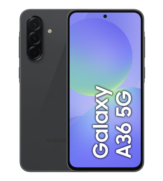Samsung Galaxy A36 256 GB 5G Smartphone 17 cm (6.7 Zoll) 1,8 GHz Android 50 MP Dreifach Kamera Dual Sim WiFi 6 (Awesome Black) f&uuml;r 319,00 Euro