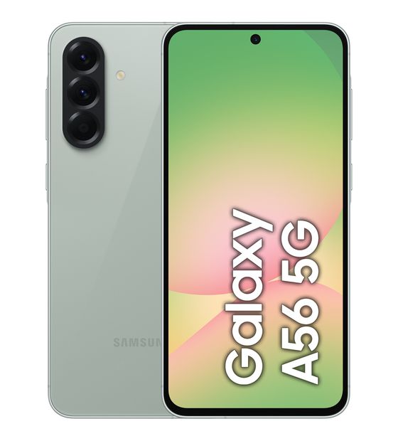 Samsung Galaxy A56 256 GB 5G Smartphone 17 cm (6.7 Zoll) 2,6 GHz Android 50 MP Dreifach Kamera Dual Sim WiFi 6 (Awesome Olive) f&uuml;r 399,00 Euro