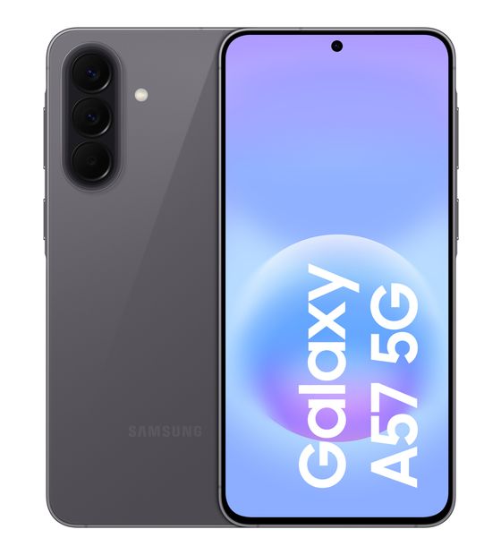 Samsung Galaxy A57 128 GB 5G Smartphone 17 cm (6.7 Zoll) Android 50 MP Dreifach Kamera Dual Sim WiFi 6E (Awesome Gray) f&uuml;r 359,00 Euro