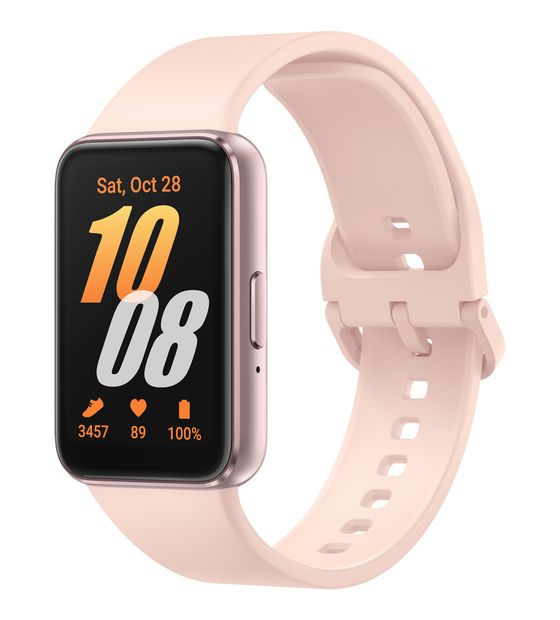 Samsung Galaxy Fit3 Digital 40 mm Smartwatch Rechteckig IP68 312 h  (Rosa-Goldfarben) f&uuml;r 39,99 Euro