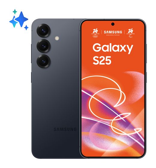 Samsung Galaxy S25 128 GB 5G Smartphone 15,8 cm (6.2 Zoll) Android 50 MP Dreifach Kamera Dual Sim WiFi 7 (Blueblack) f&uuml;r 649,00 Euro