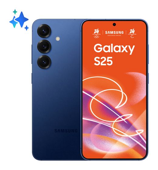 Samsung Galaxy S25 128 GB 5G Smartphone 15,8 cm (6.2 Zoll) Android 50 MP Dreifach Kamera Dual Sim WiFi 7  (Navy) f&uuml;r 653,00 Euro