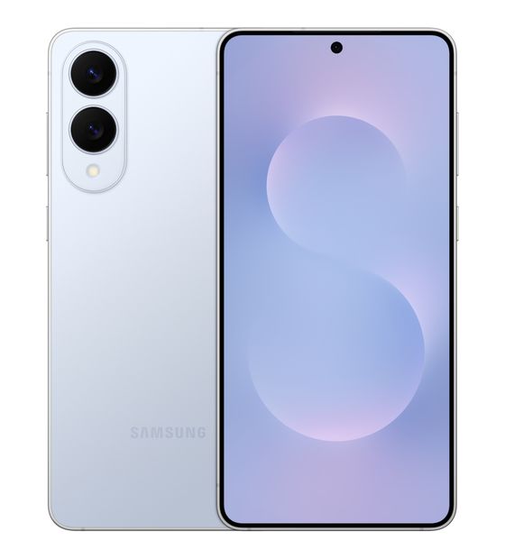 Samsung Galaxy S25 Edge 256 GB 5G Smartphone 17 cm (6.7 Zoll) 3,5 GHz Android 200 MP Dual Kamera Dual Sim WiFi 7 (Titanium Icy Blue) f&uuml;r 719,00 Euro