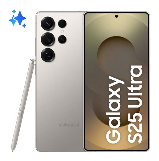 Samsung Galaxy S25 Ultra 512 GB 5G Smartphone 17,5 cm (6.9 Zoll) 3,5 GHz Android 200 MP Vierfach Kamera Dual Sim WiFi 7  (Grau, Titan) f&uuml;r 1.167,00 Euro