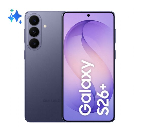 Samsung Galaxy S26+ 256 GB 5G Smartphone 17 cm (6.7 Zoll) 3,26 GHz Android 50 MP Dreifach Kamera Dual Sim WiFi 7 (Cobalt Violet) f&uuml;r 999,00 Euro