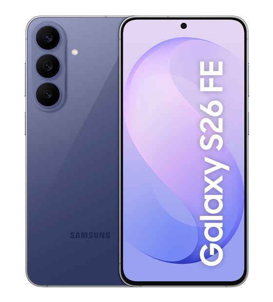 Samsung Galaxy S26 FE 128 GB 5G Smartphone 17 cm (6.7 Zoll) Android 50 MP Dreifach Kamera Dual Sim WiFi 6E  (Heidelbeere) f&uuml;r 619,00 Euro
