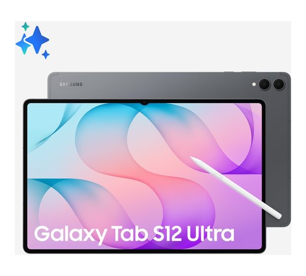 Samsung Galaxy Tab S12 Ultra 256 GB Tablet 37,1 cm (14.5 Zoll) 3,5 GHz Android 13 MP  (Grau) f&uuml;r 1.539,00 Euro