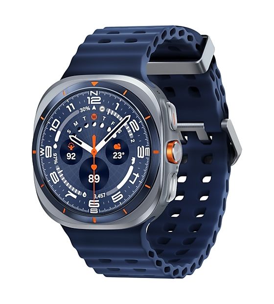 Samsung Galaxy Watch Ultra Digital 47 mm Smartwatch Rund IP68 327 ppi 4G  (Titan) f&uuml;r 415,00 Euro