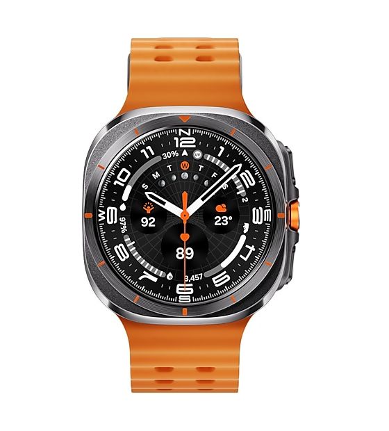 Samsung Galaxy Watch Ultra Digital 47 mm Smartwatch Rund IP68 327 ppi 4G  (Grau, Titan) f&uuml;r 403,00 Euro