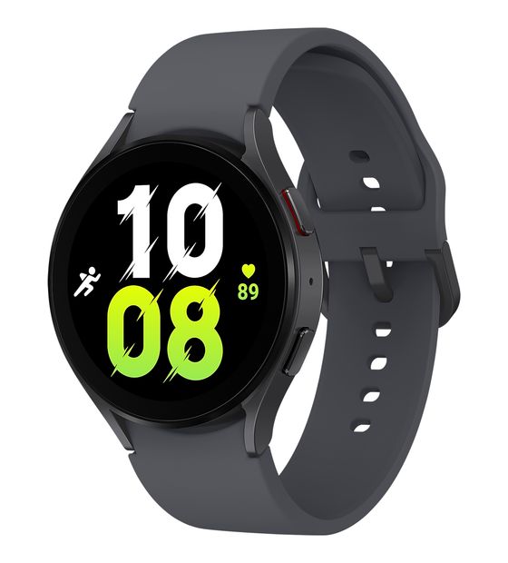 Samsung Galaxy Watch5 Digital 44 mm Smartwatch Rund IP68 4G  (Graphit) f&uuml;r 265,00 Euro