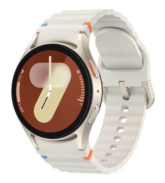Samsung Galaxy Watch7 Digital 40 mm S/M Smartwatch Rund IP68 330 ppi 4G  (Cremefarben) f&uuml;r 320,00 Euro