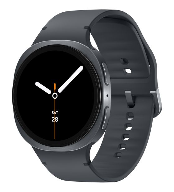 Samsung Galaxy Watch8 Digital 44 mm M/L Smartwatch Rund IP68 40 h  (Graphit) f&uuml;r 250,00 Euro