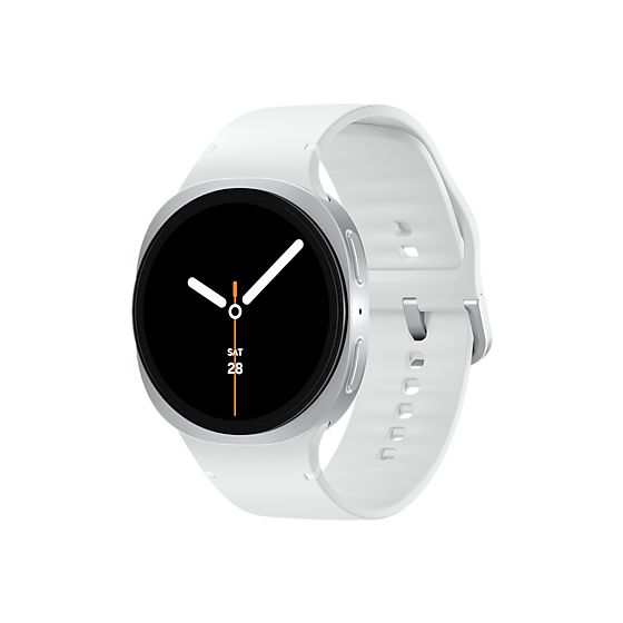 Samsung Galaxy Watch8 Digital 44 mm Smartwatch Rund IP68 327 ppi  (Silber) f&uuml;r 268,00 Euro