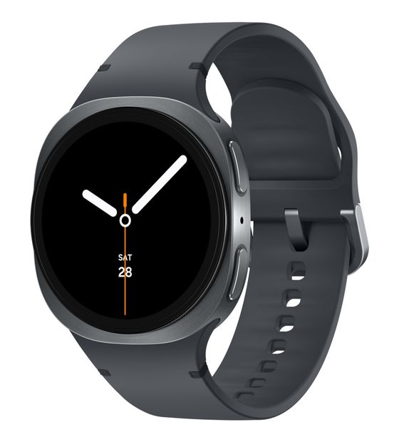 Samsung Galaxy Watch8 Digital 40 mm Smartwatch Rund IP68 327 ppi 4G  (Graphit) f&uuml;r 261,00 Euro