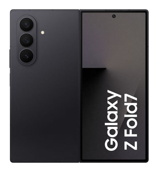 Samsung Galaxy Z Fold7 512 GB 5G Smartphone 20,3 cm (8 Zoll) 3,5 GHz Android 200 MP Dreifach Kamera Dual Sim WiFi 7 (Jetblack) f&uuml;r 1.762,00 Euro