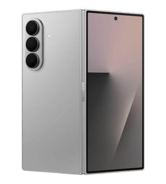 Samsung Galaxy Z Fold7 512 GB 5G Smartphone 20,3 cm (8 Zoll) 3,5 GHz Android 200 MP Dreifach Kamera Dual Sim WiFi 7 (Silver Shadow) f&uuml;r 1.799,00 Euro