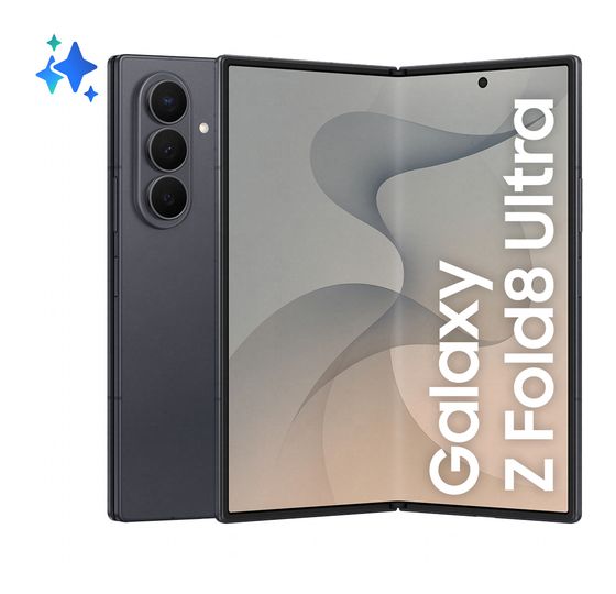 Samsung Galaxy Z Fold8 Ultra 256 GB 5G Smartphone 20,3 cm (8 Zoll) 3,6 GHz Android 200 MP Dreifach Kamera Dual Sim WiFi 7  (Graphit) f&uuml;r 2.199,00 Euro