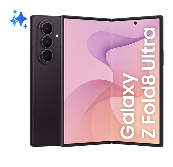 Samsung Galaxy Z Fold8 Ultra 1 TB 5G Smartphone 20,3 cm (8 Zoll) 3,6 GHz Android 200 MP Dreifach Kamera Dual Sim WiFi 7 (Violet Shadow) f&uuml;r 2.799,00 Euro
