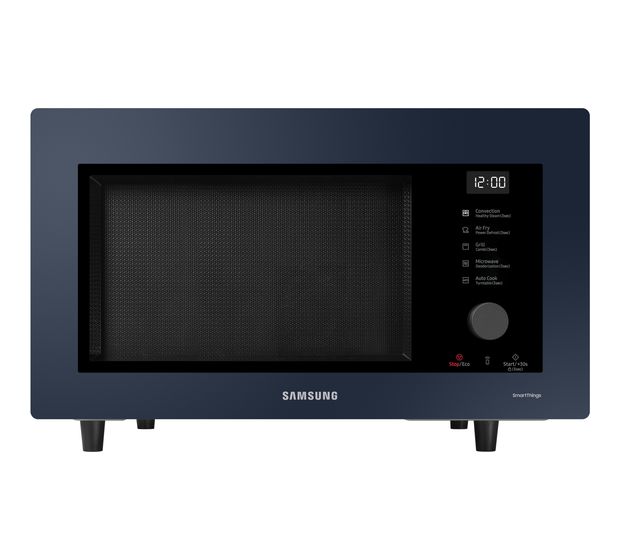 Samsung MC32DB7746KD Freistehende Mikrowelle 900 W Größe: groß 7 Stufen Dampfgaren Grill  (Navy) f&uuml;r 305,00 Euro