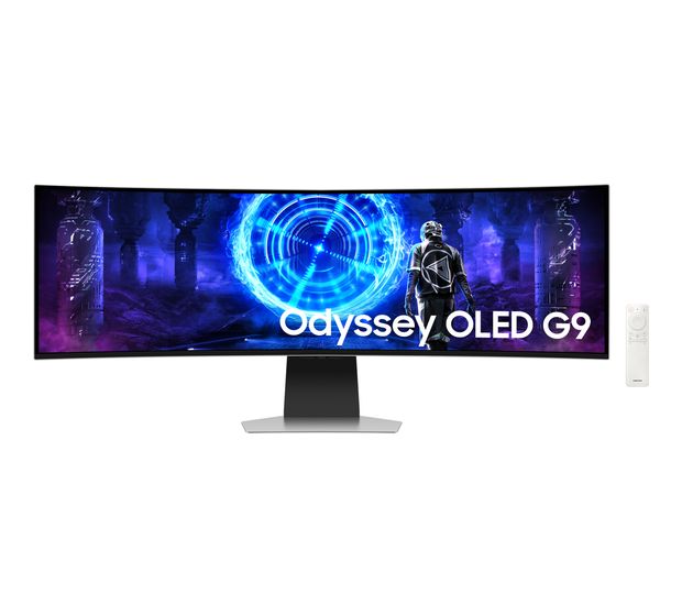 Samsung Odyssey G9 S49DG954SU Quad HD Monitor 124,5 cm (49 Zoll) 32:9 0,03 ms 250 cd/m²  (Silber) f&uuml;r 1.099,00 Euro